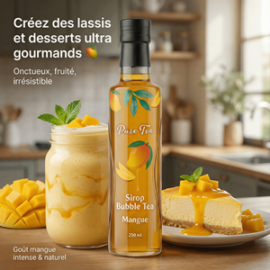 Sirop mangue - bubble tea