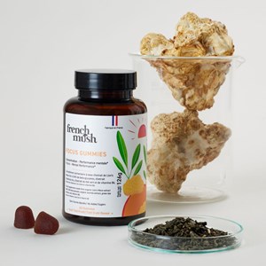 Gummies focus concentration, clarté mentale et énergie 1 pot  french mush