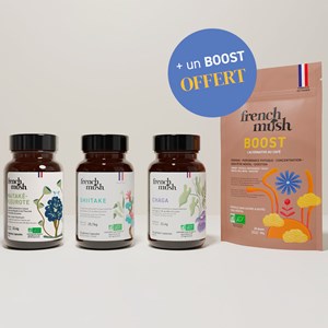 Gélules pack summer body bio métabolisme et énergie naturelle french mush