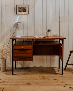 Yvan, le bureau vintage en bois n°476