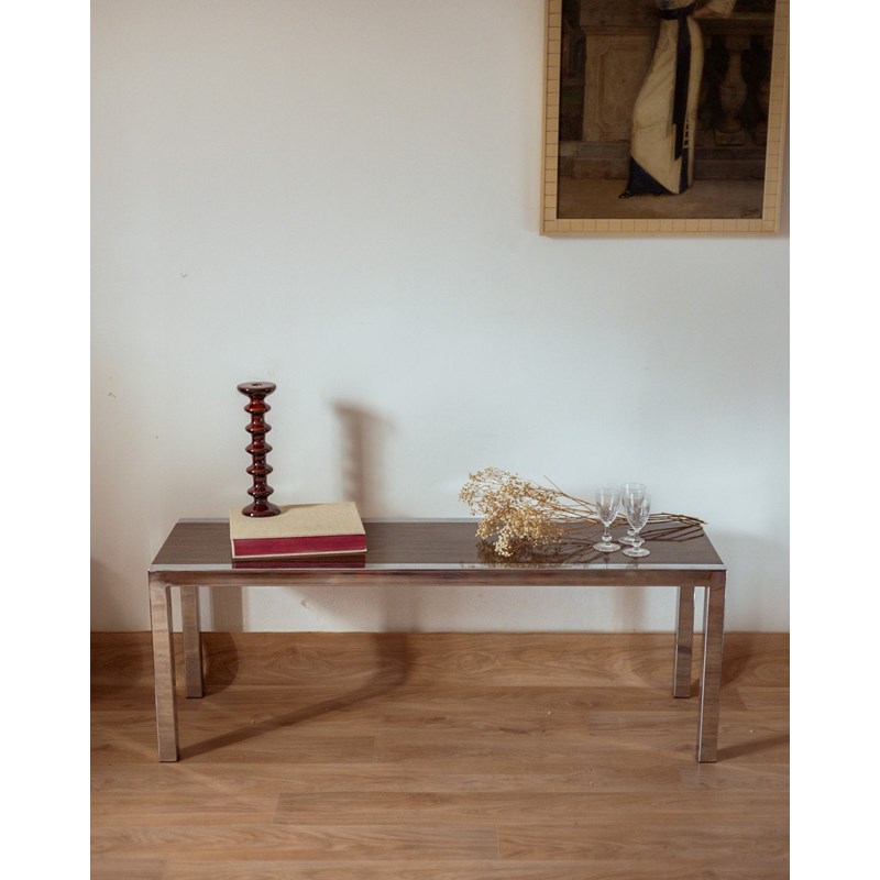 Hanna, la table console chromée n°786