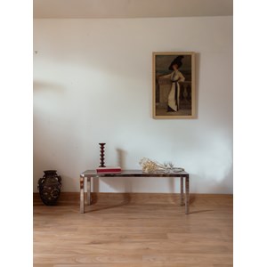 Hanna, la table console chromée n°786