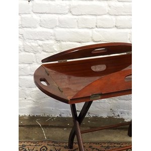 Table d'appoint modulable en acajou n°787