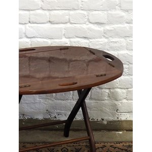 Table d'appoint modulable en acajou n°787