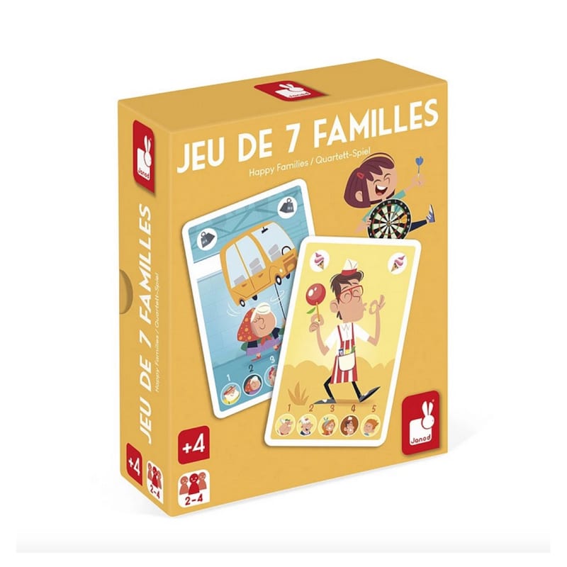 Jeu de 7 familles - fete foraine (Juratoys-Janod) - Couverture