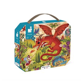 Puzzle royaume de dragons - 54 pcs