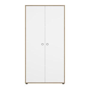 Armoire 2 portes bois blanc