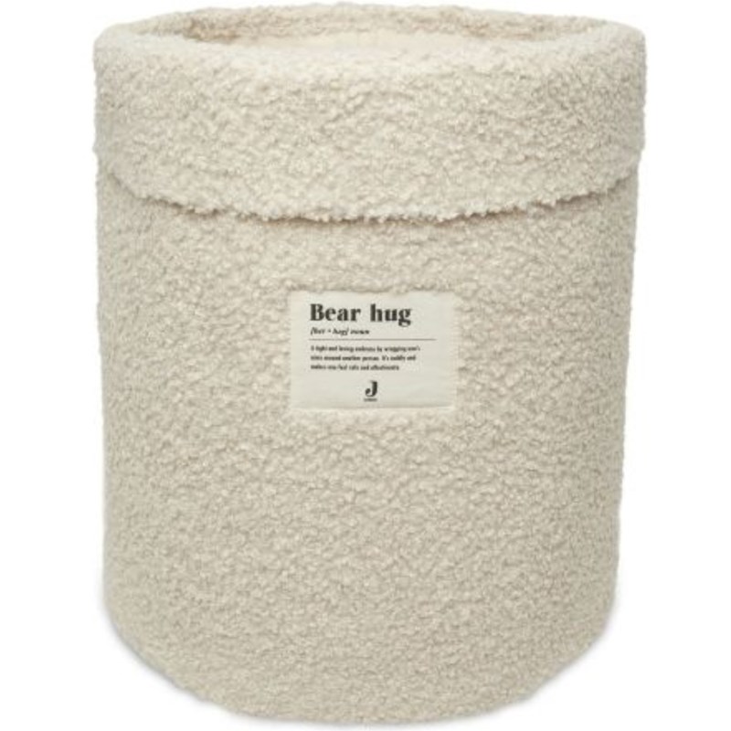 Panier de rangement boucle natural (35 x 30 cm)