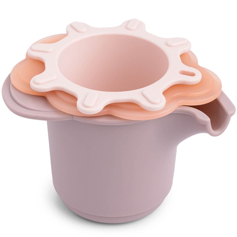 Jeu d'eau lot de 3 gobelets empilables elphee rose