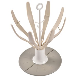 Egoutte biberons pliable flower argile