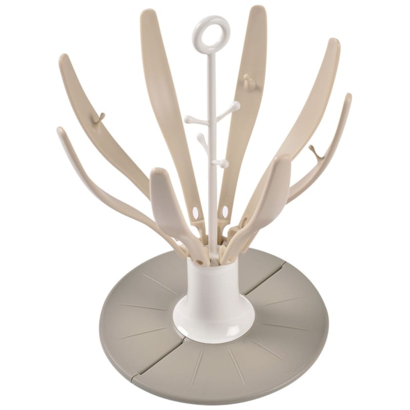 Egoutte biberons pliable flower argile