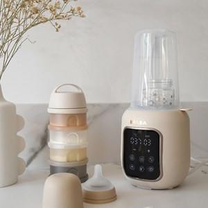 Chauffe biberon multi milk 5 programmes argile