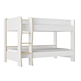 Lits superposés roomy blanc