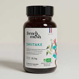 Gélules extrait de shiitaké immunité énergie 168 gélules french mush