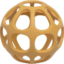 Balle de préhension en silicone ocre