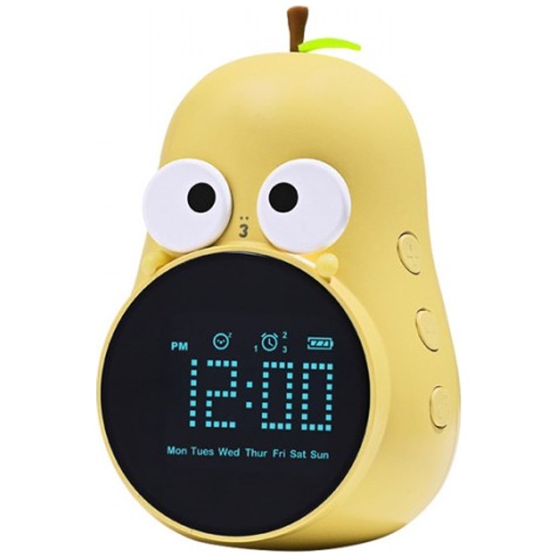 Réveil poire jaune