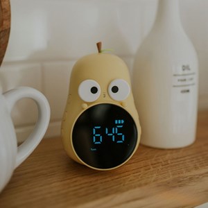 Réveil poire jaune