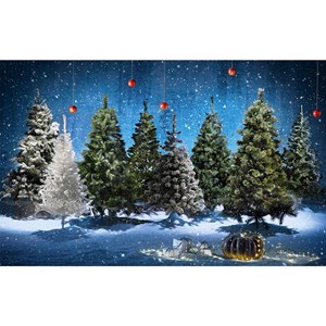 Sapin de noel artificiel blooming 180 cm - fééric christmas