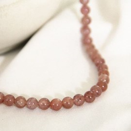 Collier pierre de soleil helena or