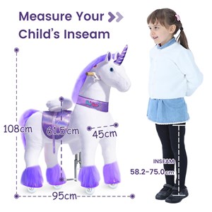 Licorne ride-on - violette