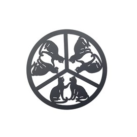 Dessous de plat chat noir