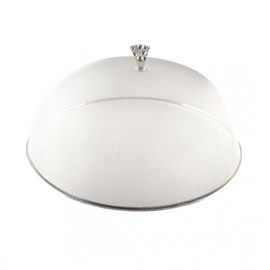 Cloche à fromage argent