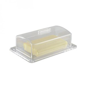 Beurrier en acrylique 17x10x6.5cm