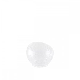 Bol en verre effet craquelé grand modèle