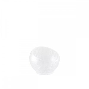 Bol en verre effet craquelé grand modèle