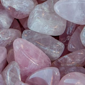 Boucles d'oreilles quartz rose luna or