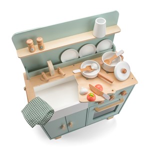 Kitchenette vert menthe