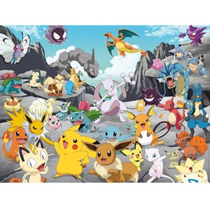 Puzzle pokémon classics 1500 pièces