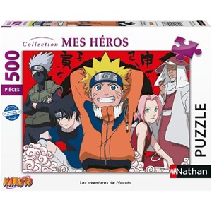 Puzzle aventures de naruto 500 pcs