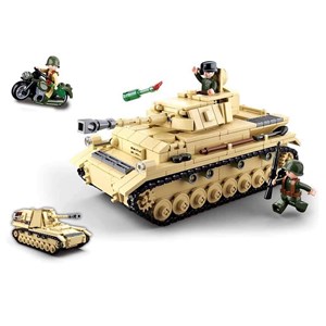 Army wwii - grand char allemand 2 en 1