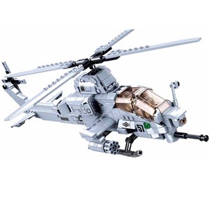 Model bricks - hélicoptère d'attaque