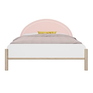 Lit enfant 120x190 cm rose