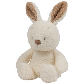 Peluche veilleuse lapin ecru (25 cm)