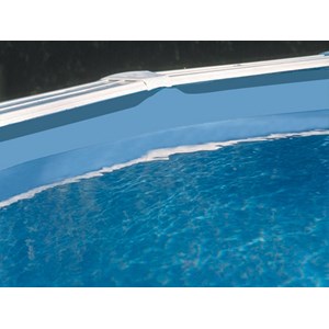 Liner seul bleu pour piscine acier ronde 3,20 x 1,22 m - gré