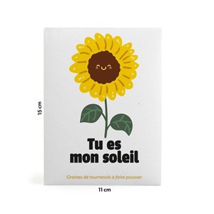 Sachet message - tu es mon soleil (tourn