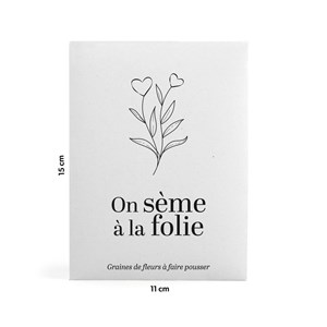 Sachet message - on sème à la folie