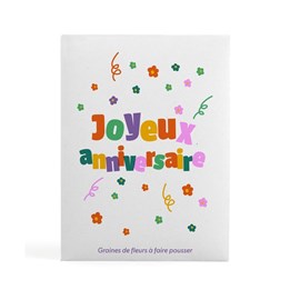 Sachet message - joyeux anniversaire