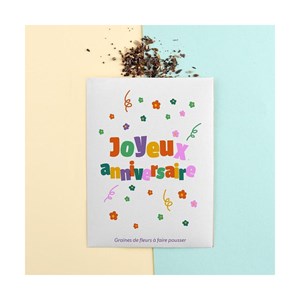 Sachet message - joyeux anniversaire