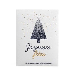 Sachet message - joyeuses fêtes
