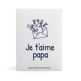 Sachet message - papa je t'aime