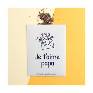 Sachet message - papa je t'aime