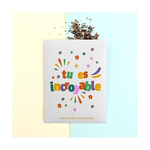 Sachet message - tu es incroyable