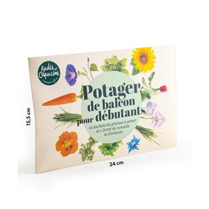 Enveloppe 12 sachets potager de balcon p