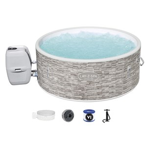Spa gonflable lay-z-spa vancouver rond airjet plus 3&nbsp;5 places - bestway