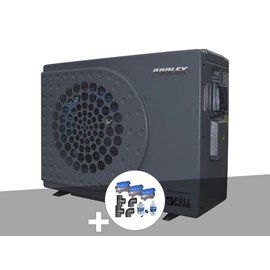 Pompe à chaleur 20,10 kw poolex jetline selection fi 210 + kit by-pass ø 50 mm