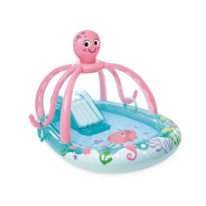 Aire de jeux gonflable pieuvre - intex